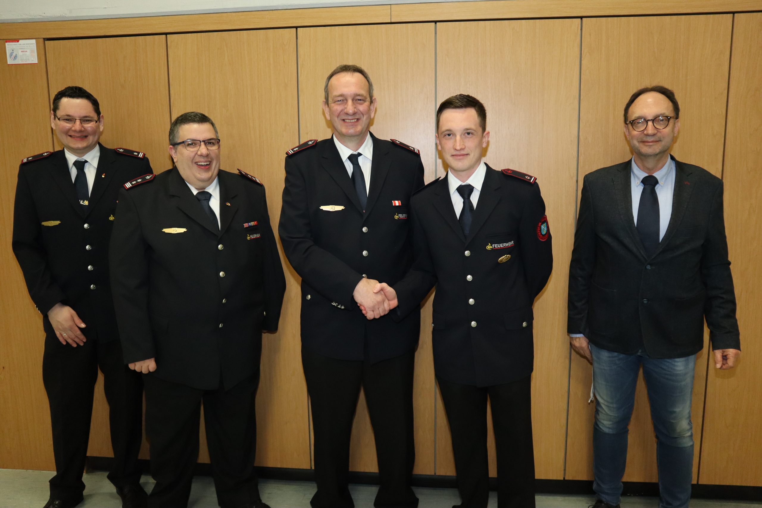 Führungswechsel in der Feuerwehr Rheinmünster Abteilung Greffern