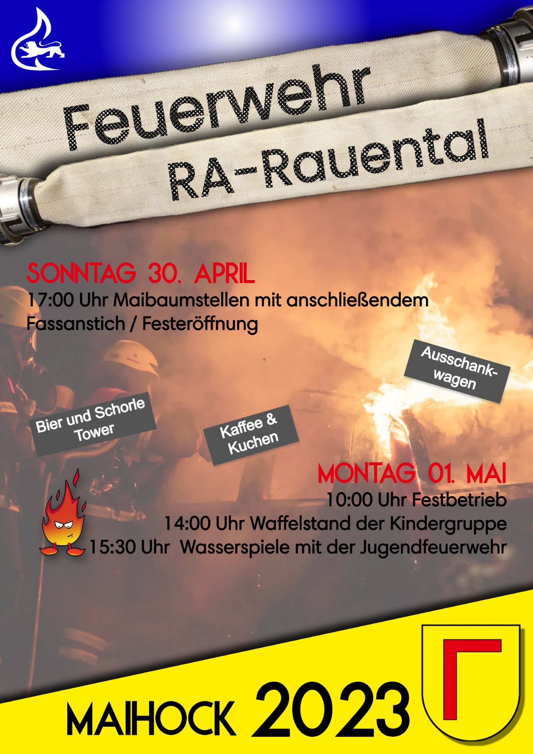 Maihock 2023 Feuerwehr Rastatt-Rauental