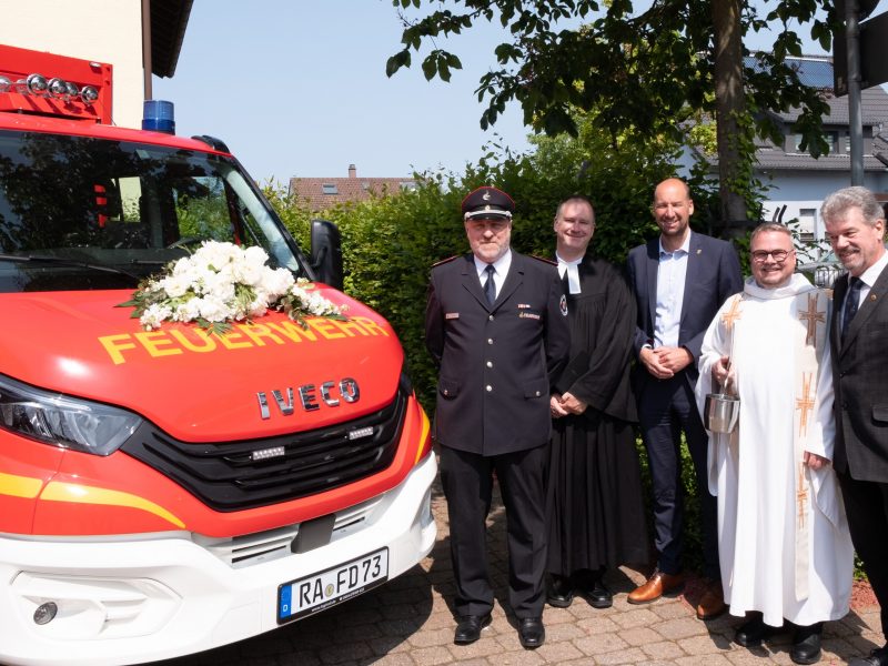 Neuer Gerätewagen Logistik der Feuerwehr Durmersheim Abt. Würmersheim