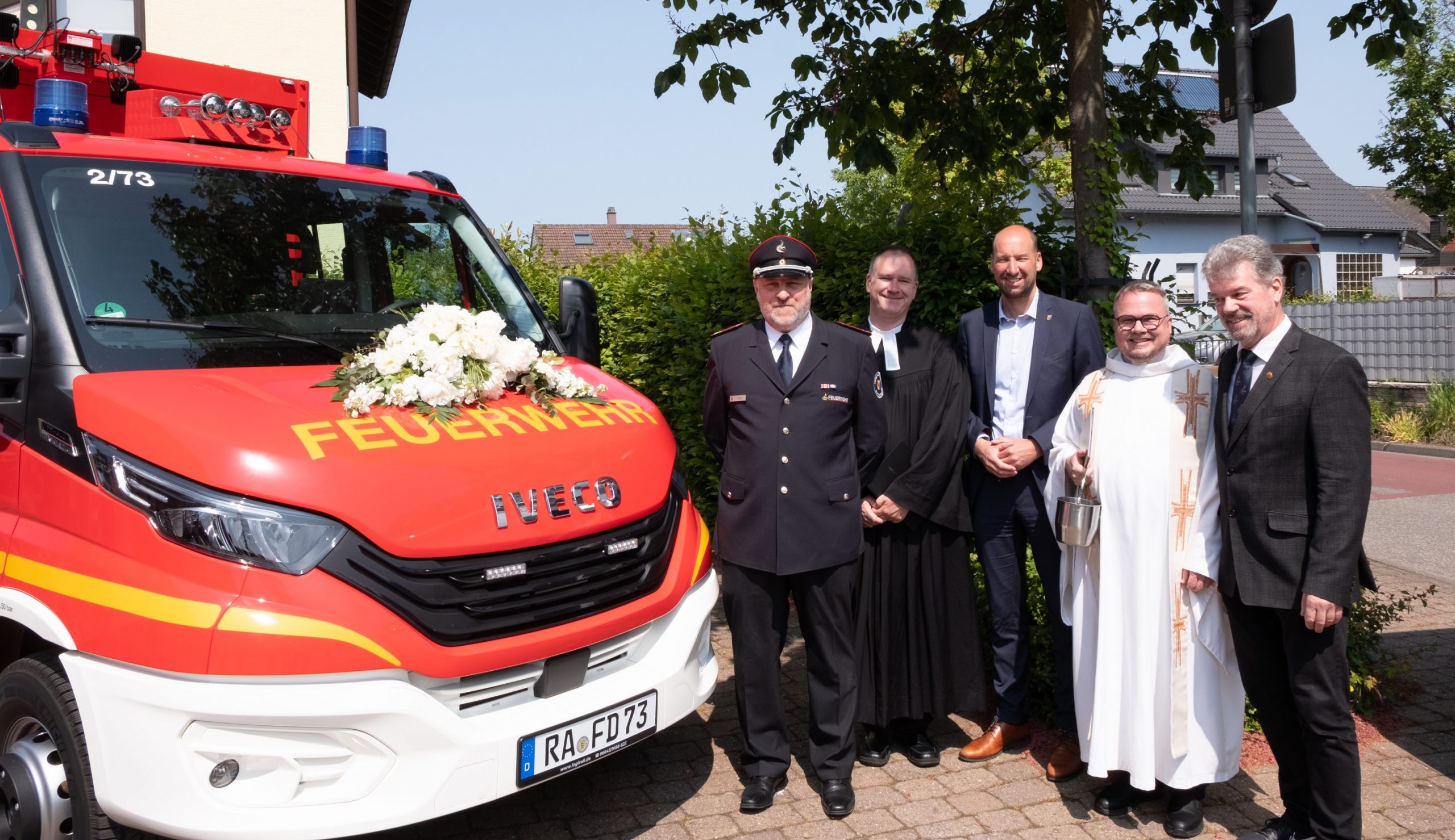 Neuer Gerätewagen Logistik der Feuerwehr Durmersheim Abt. Würmersheim