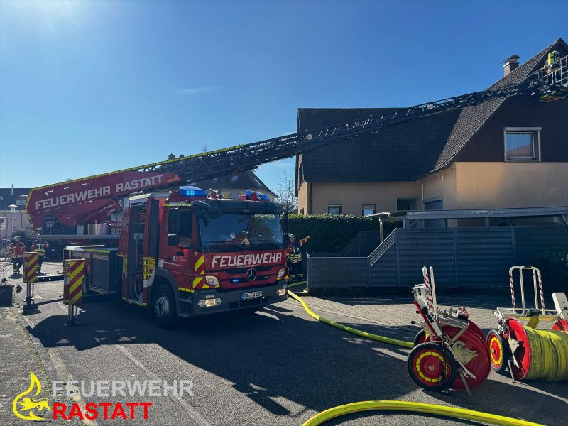 Feuerwehr Rastatt Hüttenbrand