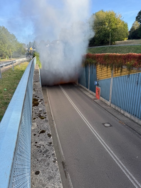 Erfolgreiche Tunnelübung in Gernsbach Erfolgreiche Tunnelübung in Gernsbach